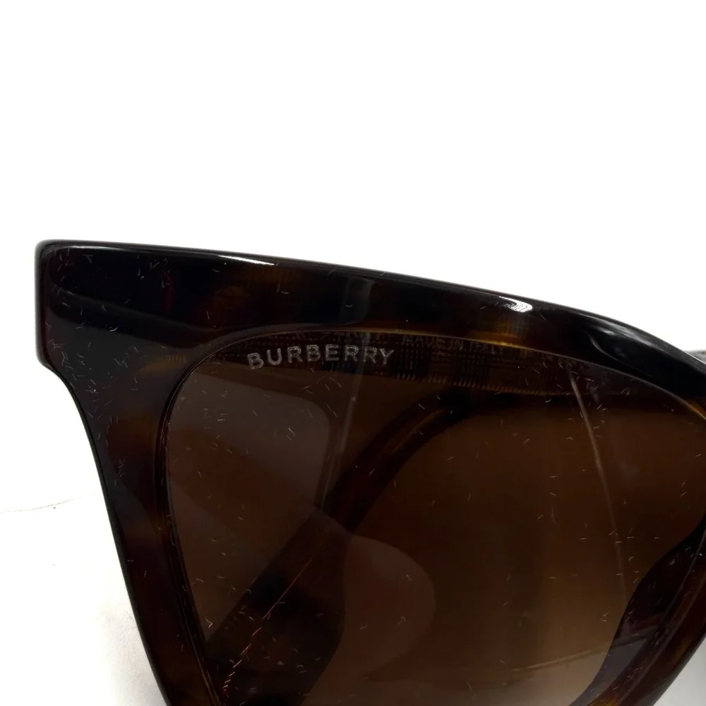 Burberry Elsa Sunglasses B4346 Cat Eye‎ Tortoiseshell Havana Novacheck Plaid